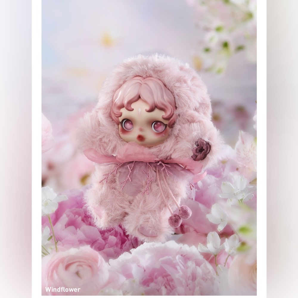 Unopened WINDFLOWER Pop Mart Skullpanda L'impressionnisme Series Plush